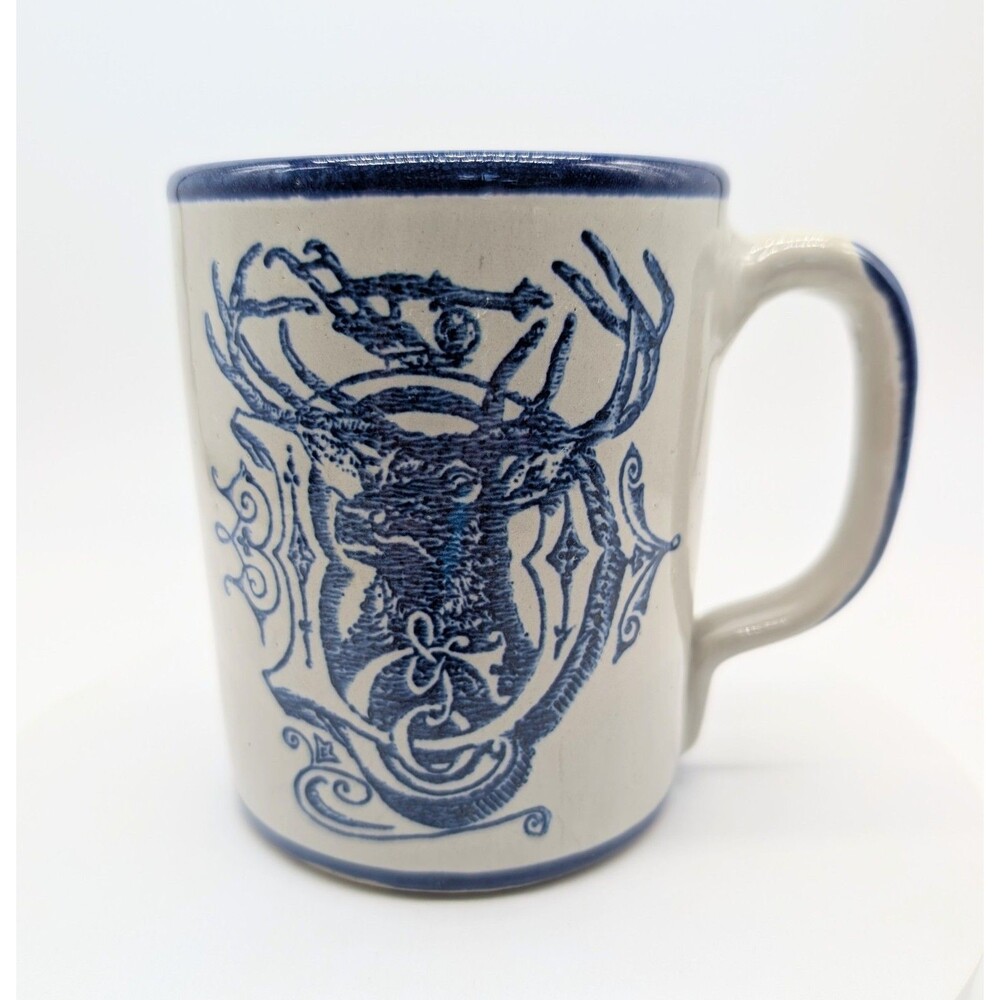 Louisville Stoneware John Deere Buck Stag Mug Cup